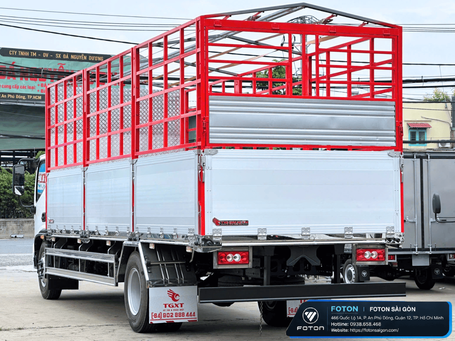 FOTON AUMARK S90 THÙNG BẠT BỬNG NHÔM